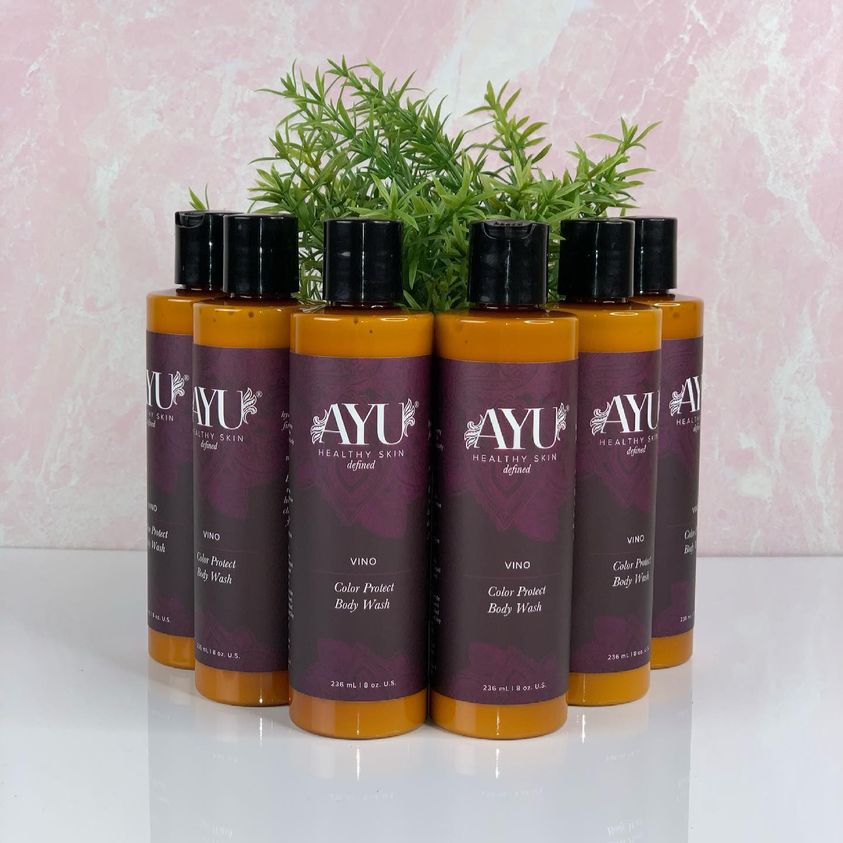 color protect body wash 
spray tan safe body wash